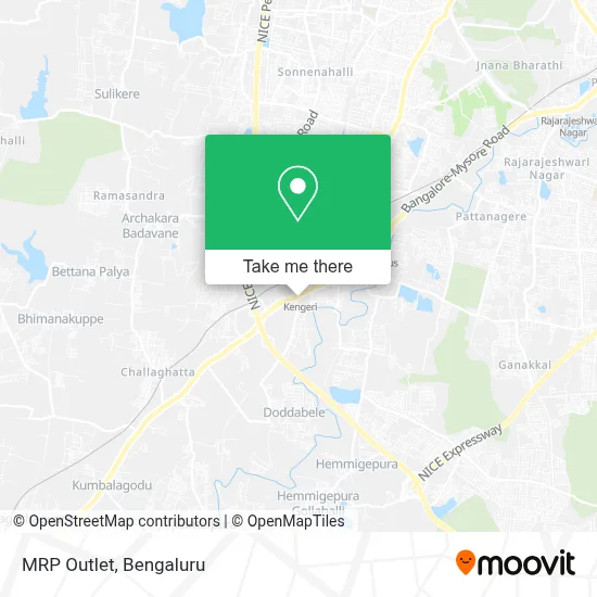 MRP Outlet map