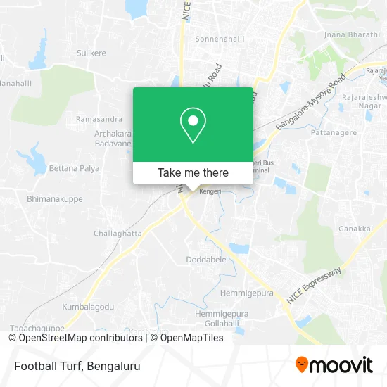 Football Turf map