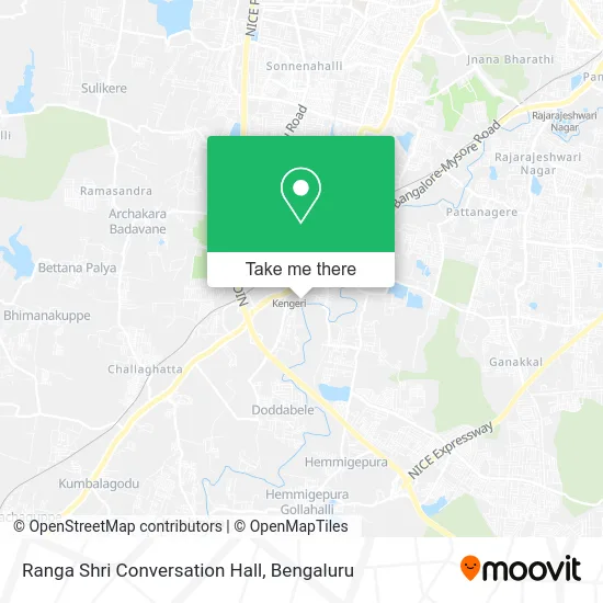 Ranga Shri Conversation Hall map