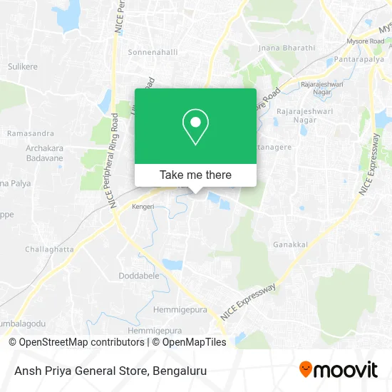 Ansh Priya General Store map