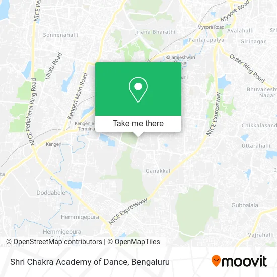 Shri Chakra Academy of Dance map