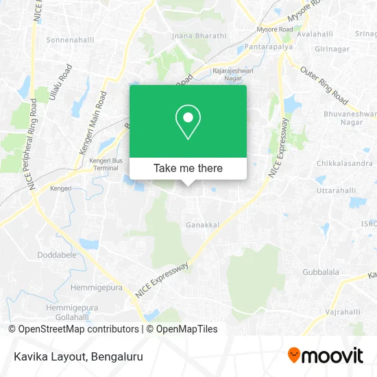 Kavika Layout map