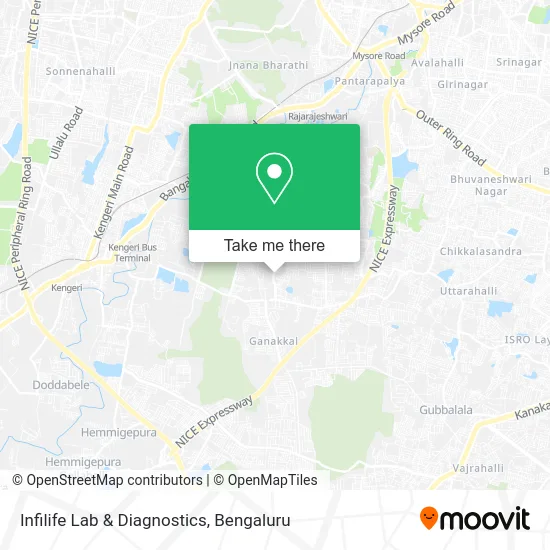 Infilife Lab & Diagnostics map