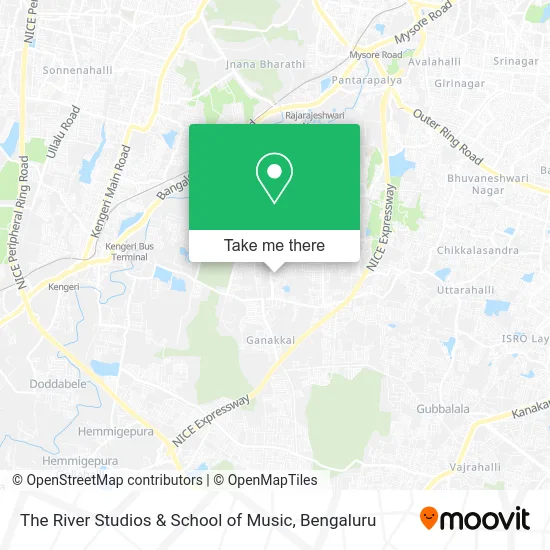 The River Studios & School of Music map