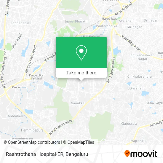 Rashtrothana Hospital-ER map