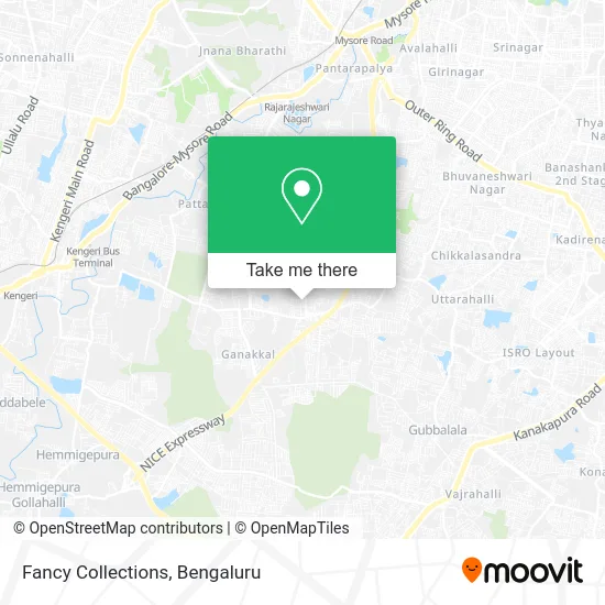 Fancy Collections map
