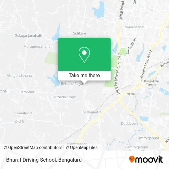 Bharat Driving School map