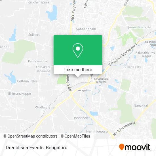 Dreeblissa Events map