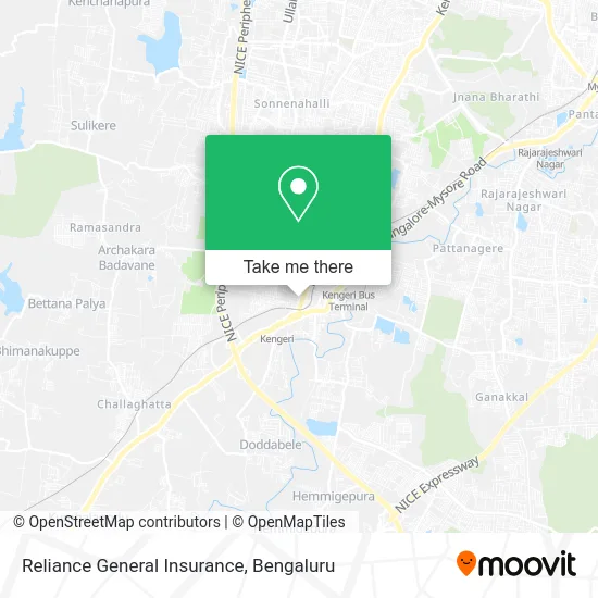 Reliance General Insurance map
