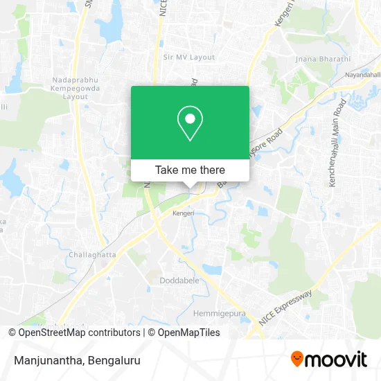Manjunantha map
