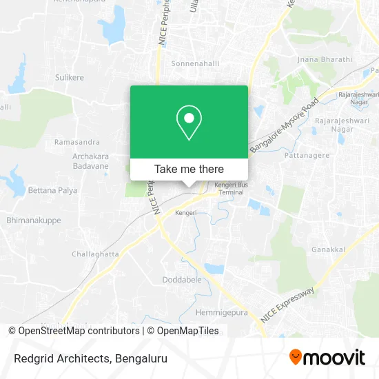 Redgrid Architects map