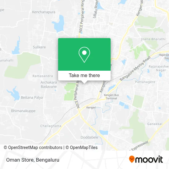 Oman Store map