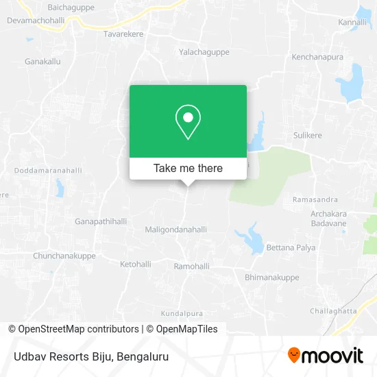 Udbav Resorts Biju map