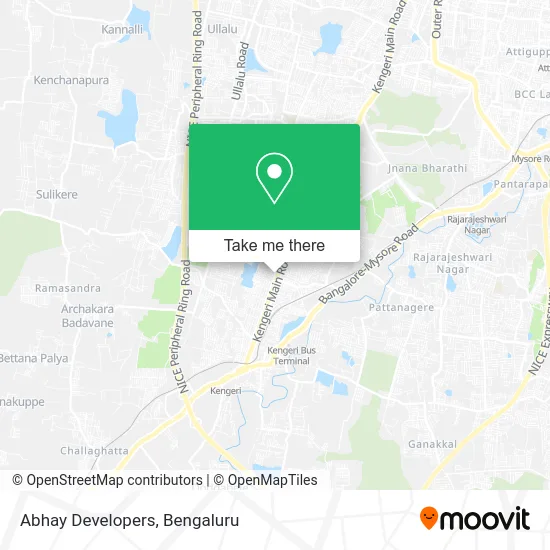 Abhay Developers map