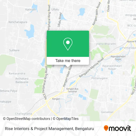 Rise Interiors & Project Management map
