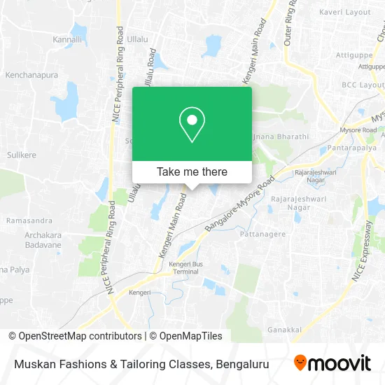 Muskan Fashions & Tailoring Classes map
