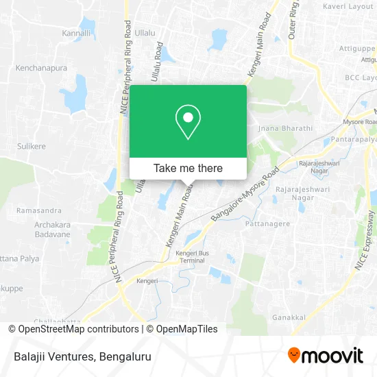 Balajii Ventures map