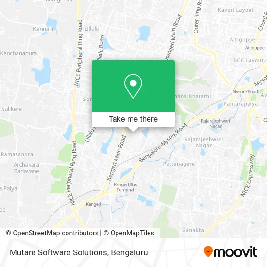 Mutare Software Solutions map
