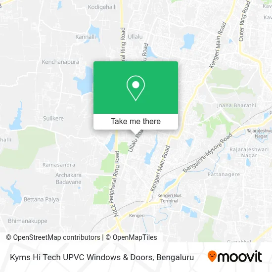 Kyms Hi Tech Upvc Windows & Doors map