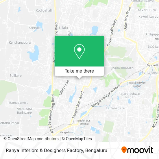 Ranya Interiors & Designers Factory map