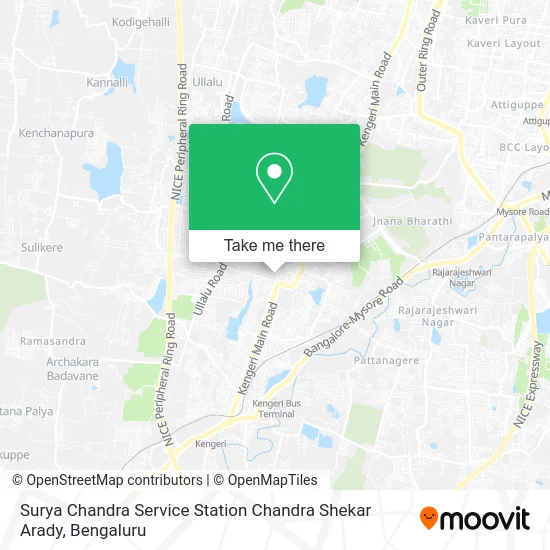 Surya Chandra Service Station Chandra Shekar Arady map