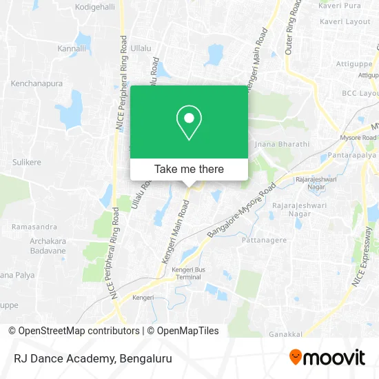 RJ Dance Academy map