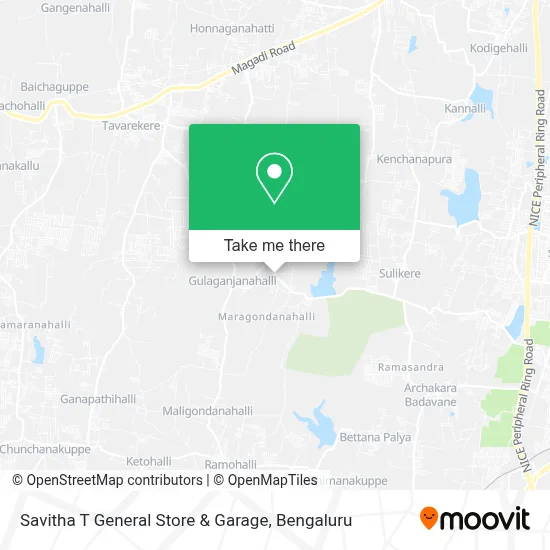 Savitha T General Store & Garage map