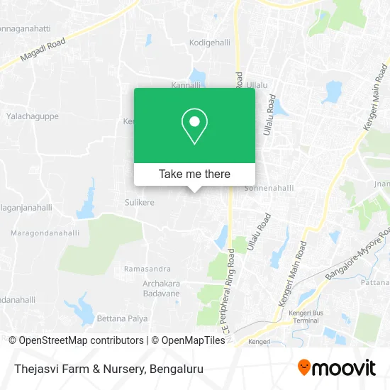Thejasvi Farm & Nursery map