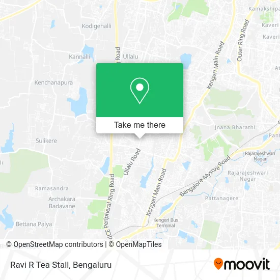 Ravi R Tea Stall map