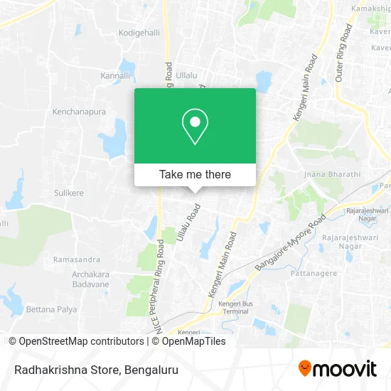 Radhakrishna Store map