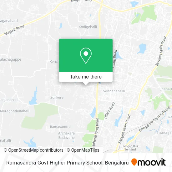 Ramasandra Govt Higher Primary School map