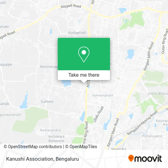 Kanushi Association map