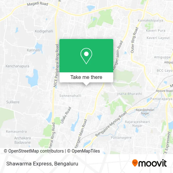 Shawarma Express map