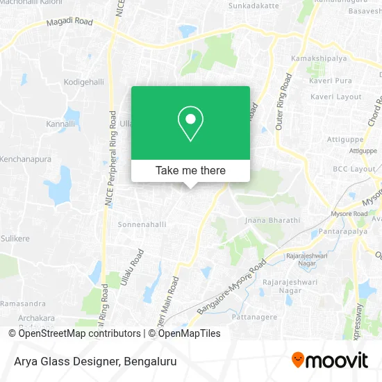 Arya Glass Designer map