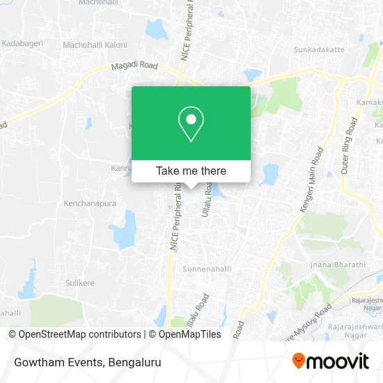 Gowtham Events map