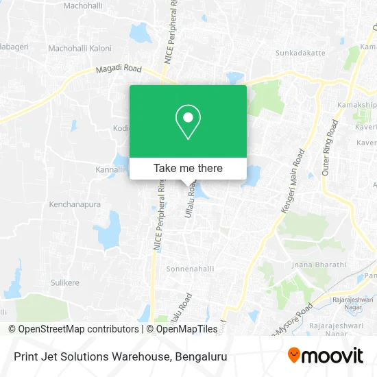Print Jet Solutions Ware House map