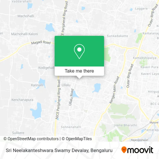 Sri Neelakanteshwara Swamy Devalay map