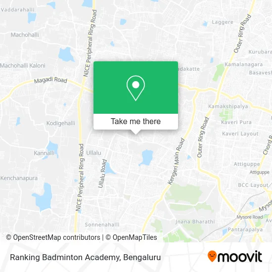 Ranking Badminton Academy map