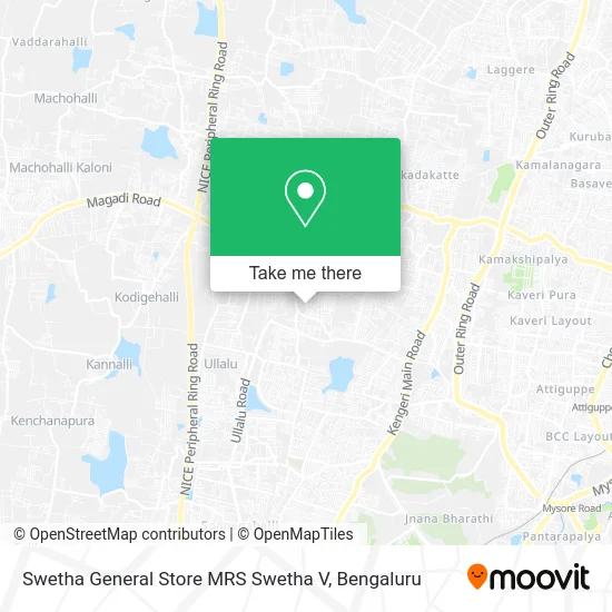 Swetha General Store MRS Swetha V map