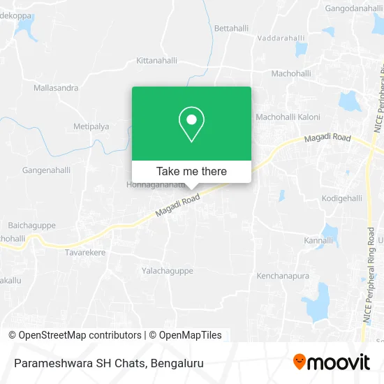 Parameshwara SH Chats map