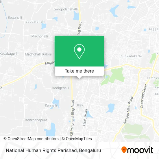 National Human Rights Parishad map