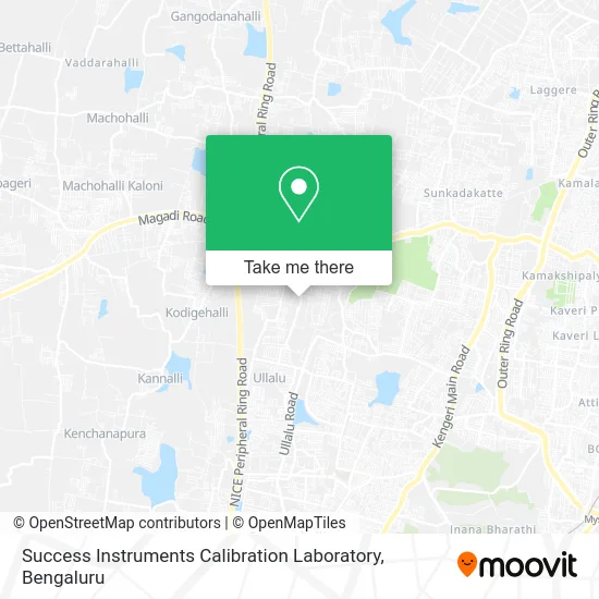 Success Instruments Calibration Laboratory map