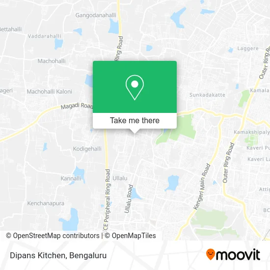 Dipans Kitchen map