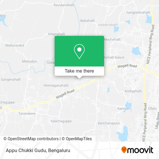 Appu Chukki Gudu map