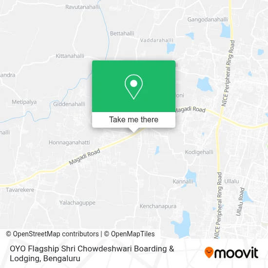 Oyo Flagship Shri Chowdeshwari Boarding & Lodging map