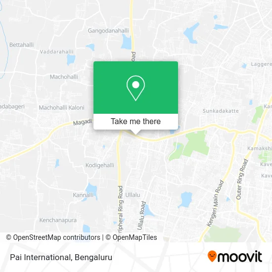 Pai International map