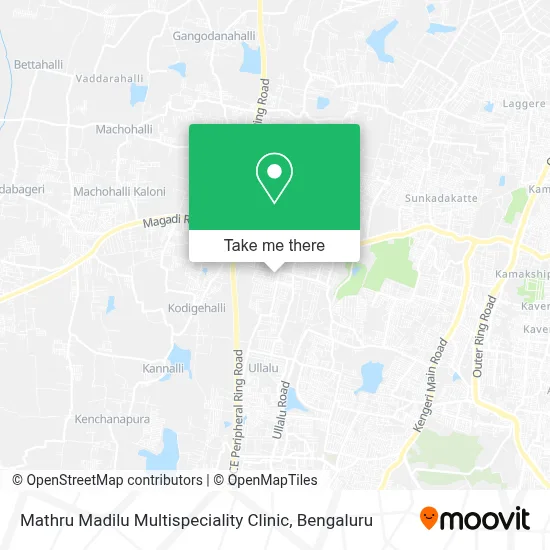 Mathru Madilu Multispeciality Clinic map