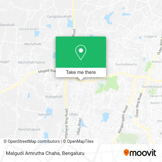Malgudi Amrutha Chaha map