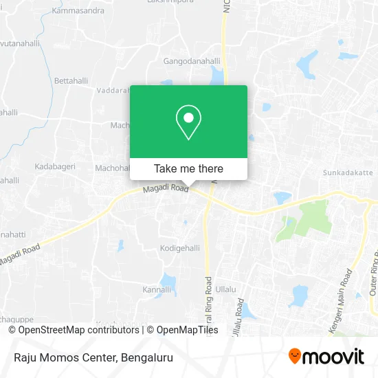 Raju Momos Center map