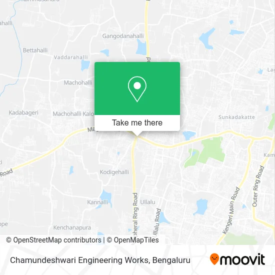 Chamundeshwari Engineering Works map